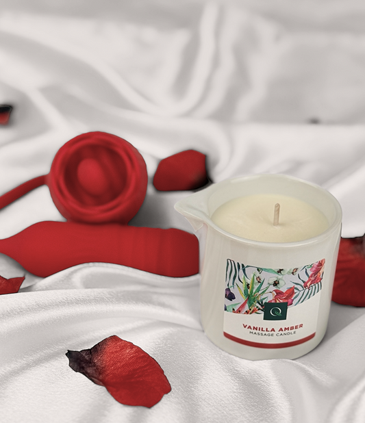 5 romantic ways to use a massage candle