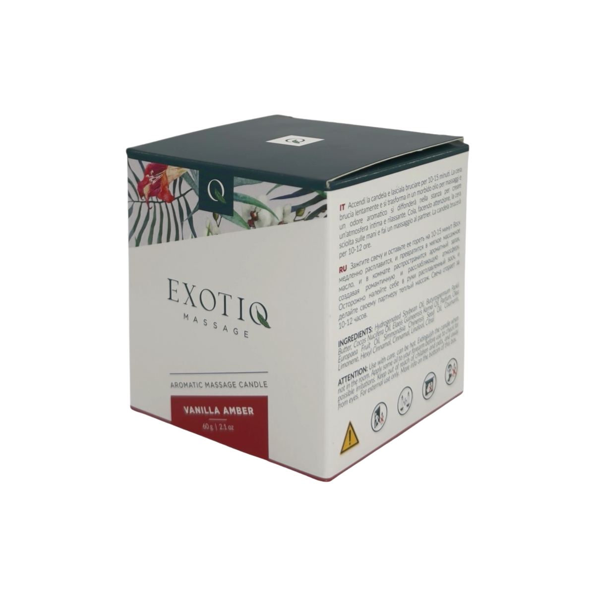 Exotiq Massage Candle Vanilla Amber