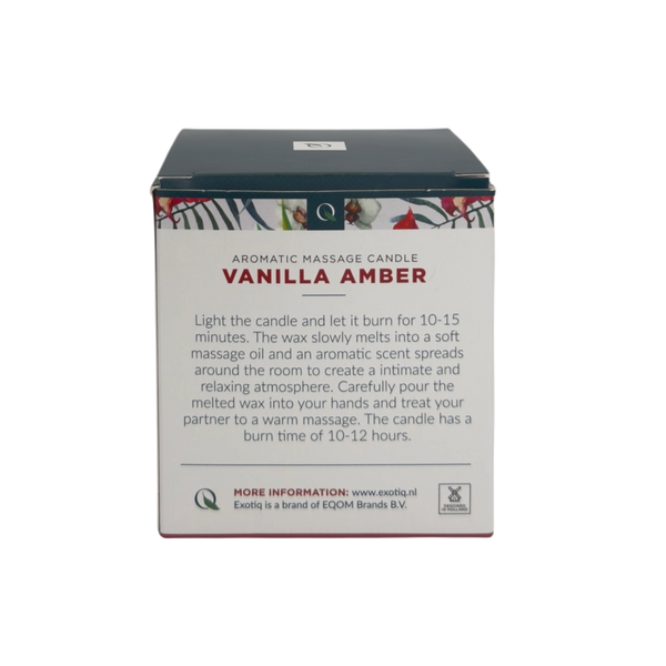 Exotiq Massage Candle Vanilla Amber